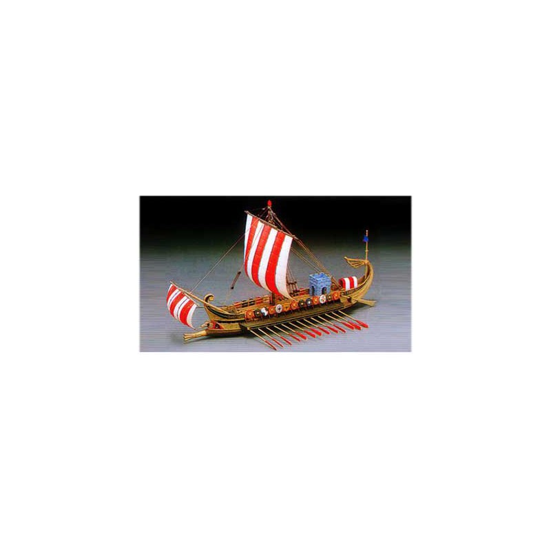 Maquette de Bateau en plastique ROMAN WARSHIP CIRCA BC50 1/72
