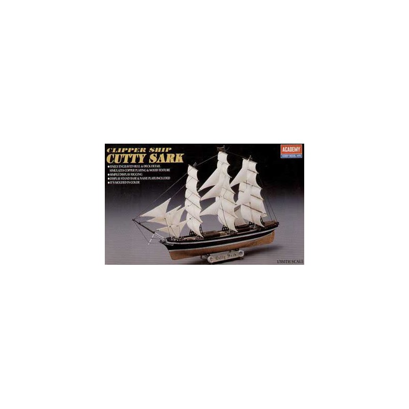 Maquette de Bateau en plastique CUTTYSARK 1/350