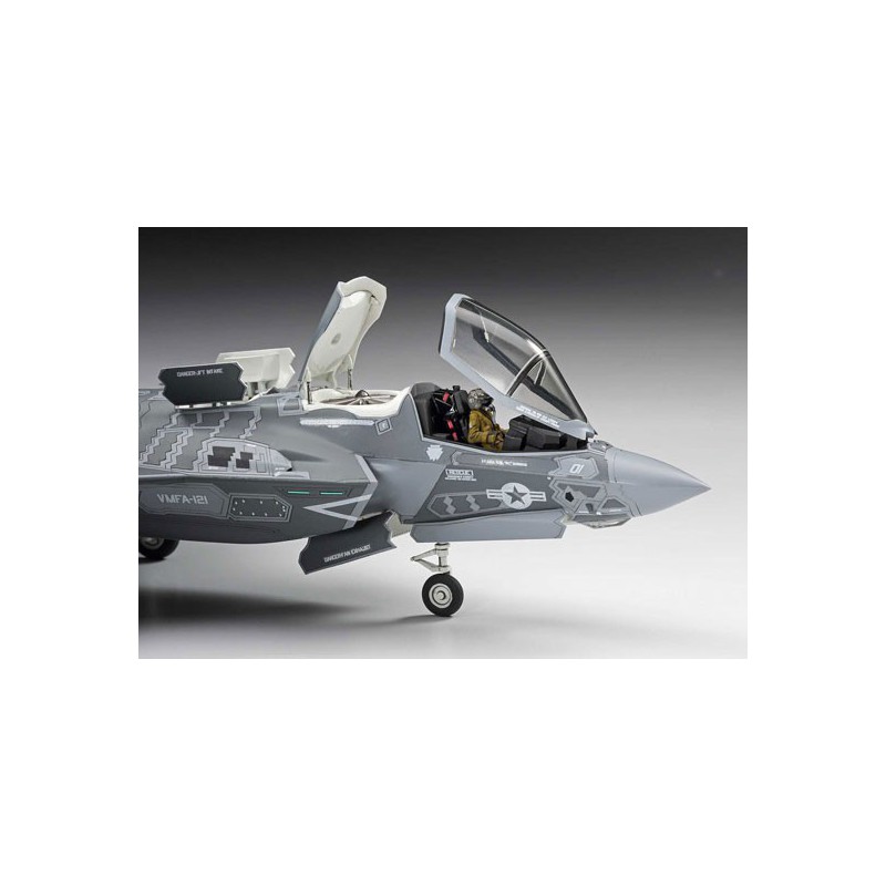 Maquette d'avion en plastique F-35 II (B ) U.S.MARINE 1/72