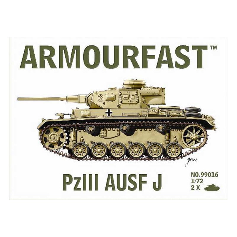 Maquette de Char en plastique PANZER II AUSF J (2pcs)1/72