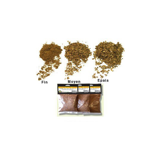 Foliages herbes FEUILLES MORTES TEXTURE EPAISSE - 144cc