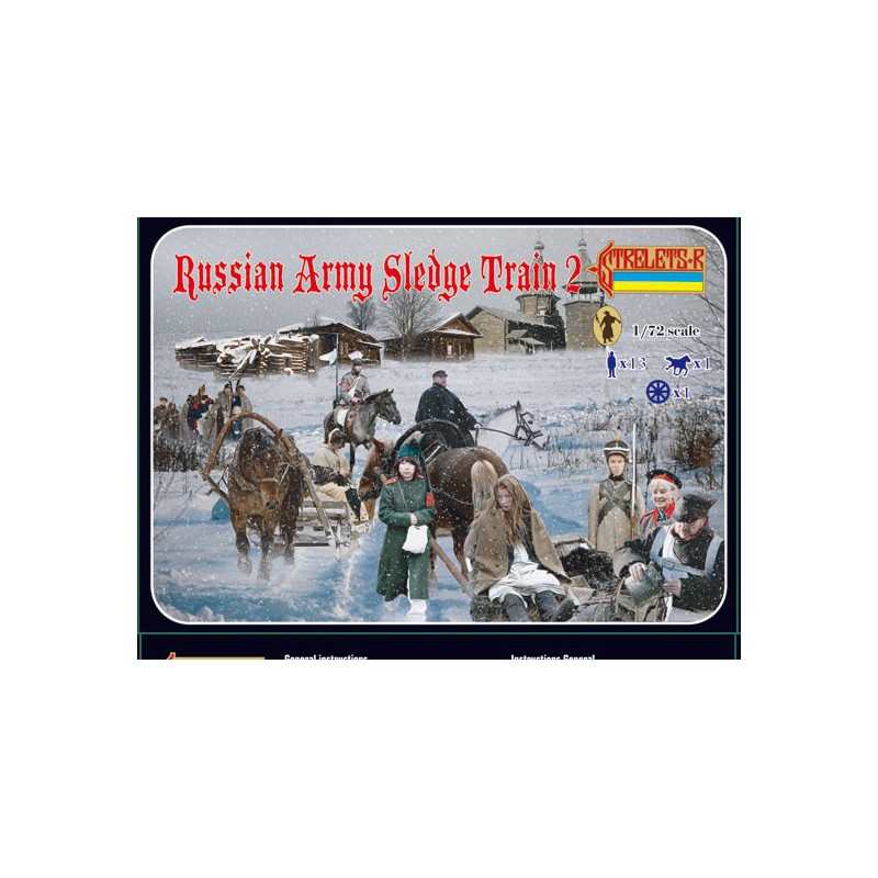 Figurine Attelage Russe N°2 1/72