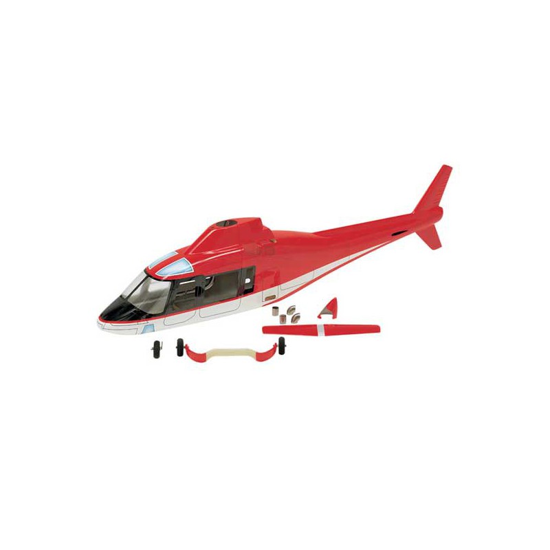 Accessoire pour hélicoptère radiocommandé Fuselage Agusta 109