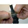 Accessoire pour radio Gaine extensible noire Diam. 10mm longueur 1m