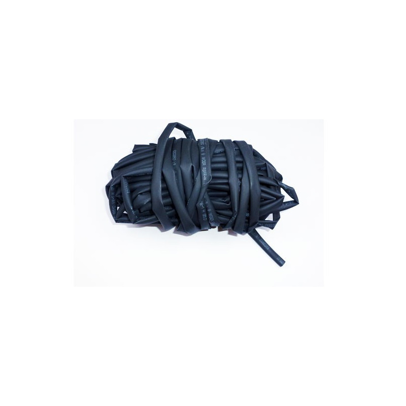 Chargeur pour accu pour appareil radiocommandé Gaine Thermo diam. 5mm Noire 10m