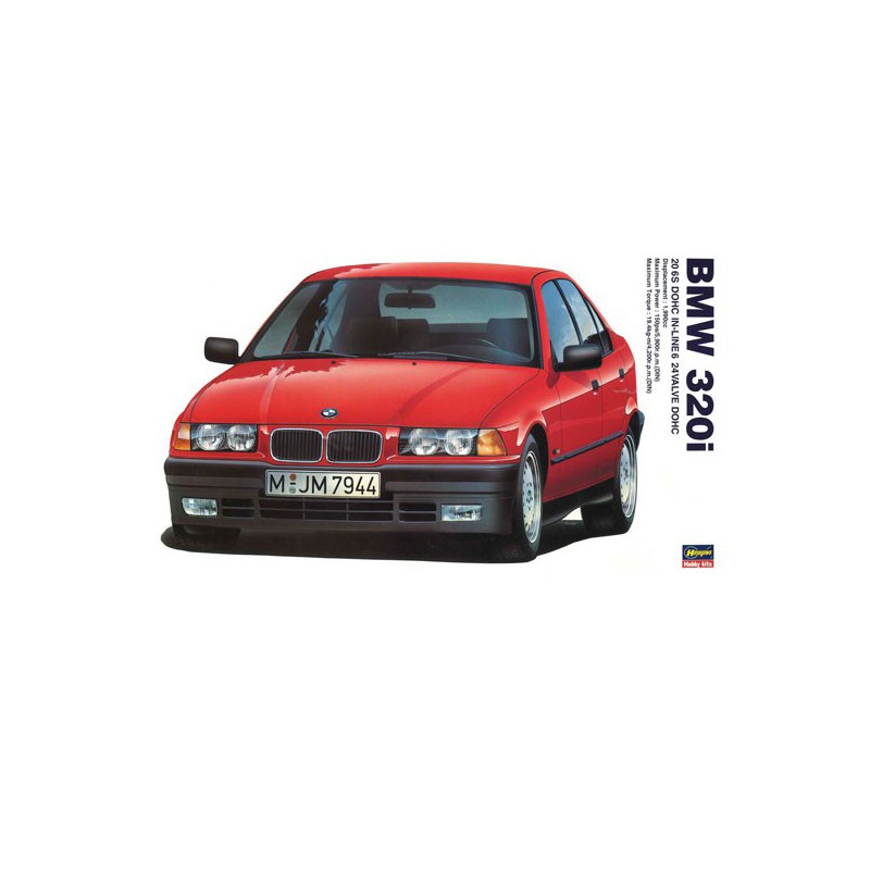 Maquette de voiture en plastique BMW 320i 1/24