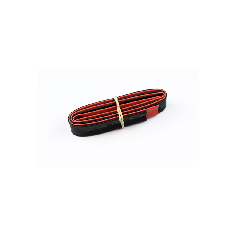 Chargeur pour accu pour appareil radiocommandé Gaines Thermo diam. 12mm Rouge+Noir 2x50cm