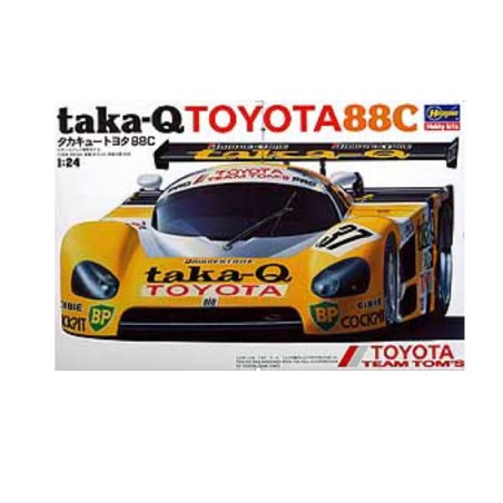 Maquette de voiture en plastique TAKA-Q TOYOTA 88C 1/24