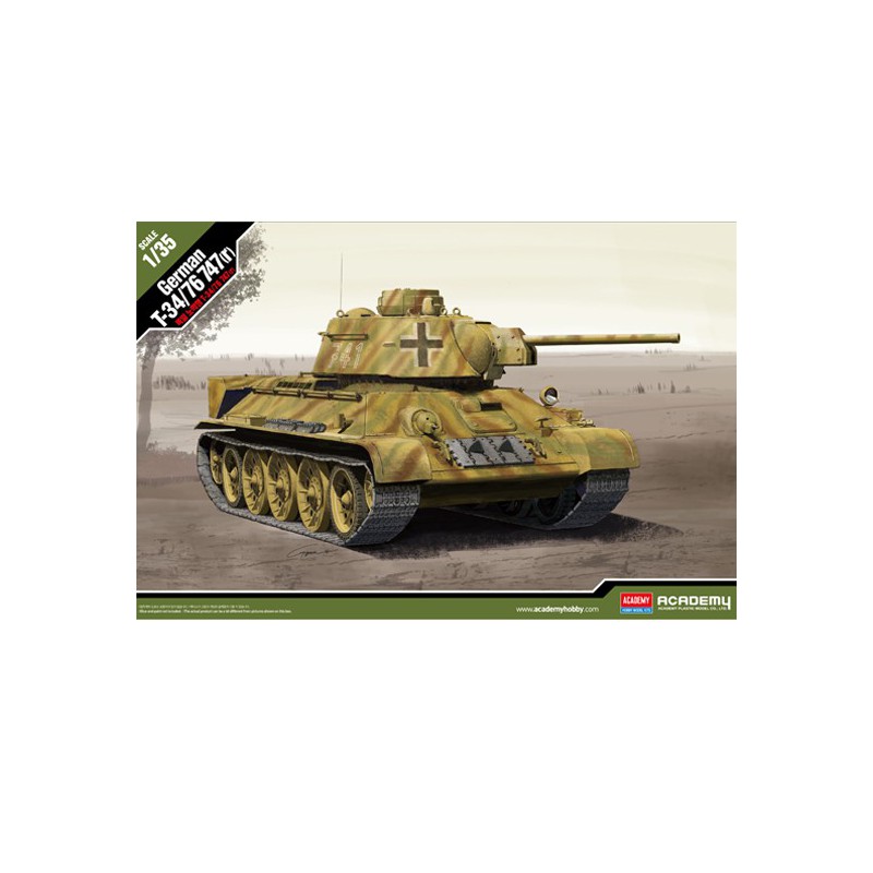 Maquette de Char en plastique German T-34/76 747r 1/35