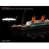 Maquette de Bateau en plastique R.M.S. TITANIC + Leds 1/700