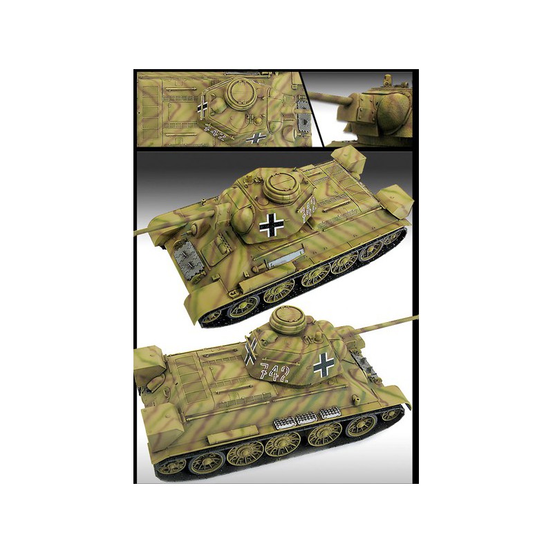 Maquette de Char en plastique German T-34/76 747r 1/35