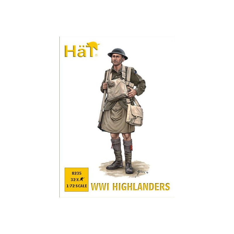 Figurine Highlanders WWI 1/72