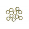 Accastillage de bateau Hublots en laiton 9mm (10pcs)