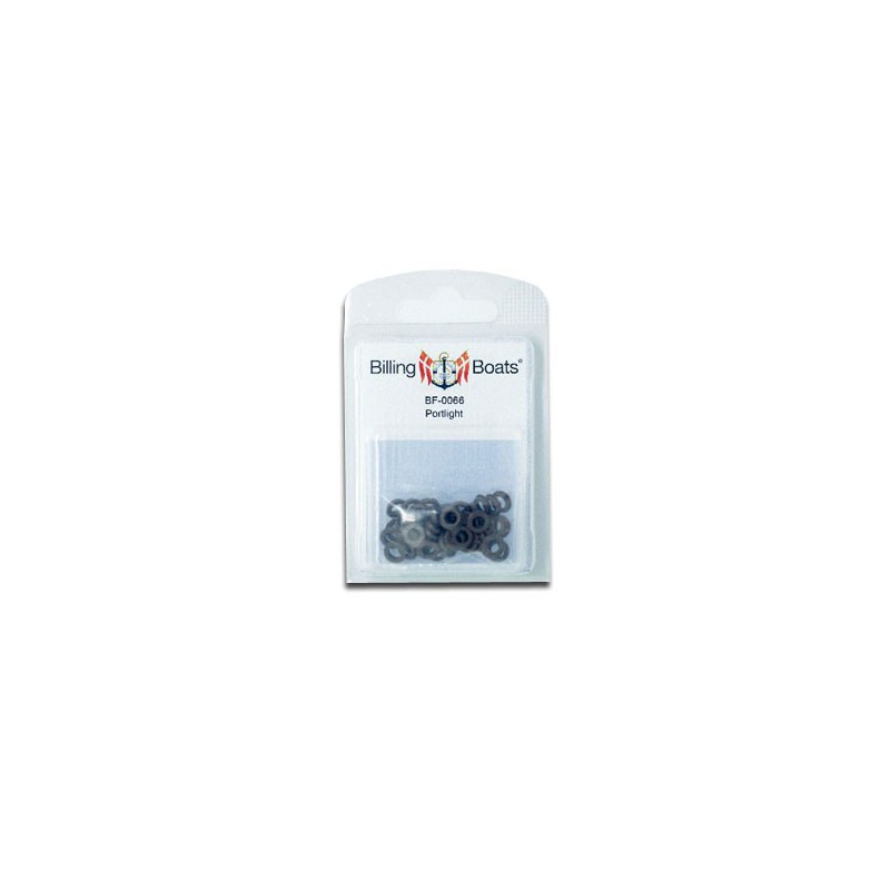 Accastillage de bateau Hublots 6mm (50pcs)