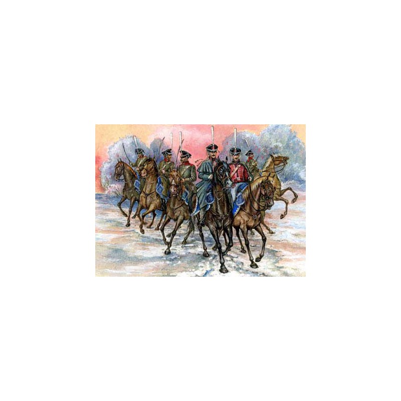 Figurine HUSSARDS RUSSES 1/72