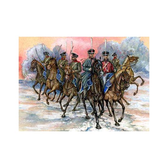 Figurine HUSSARDS RUSSES 1/72
