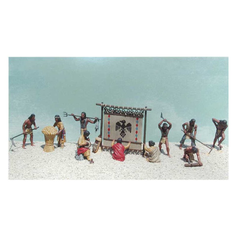 Figurine INDIENS MISSION CALIFORNIE1/48