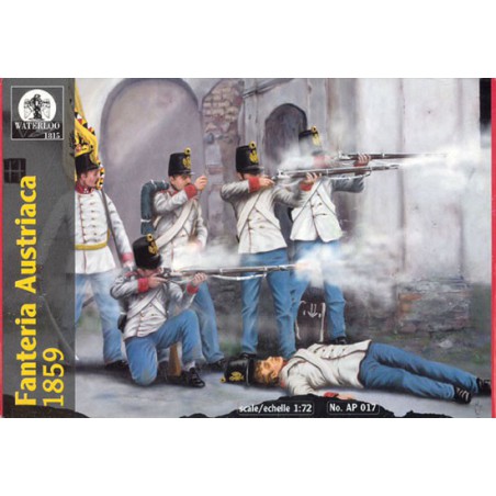 Figurine INF. AUTRICHIENNE 1859 1/72