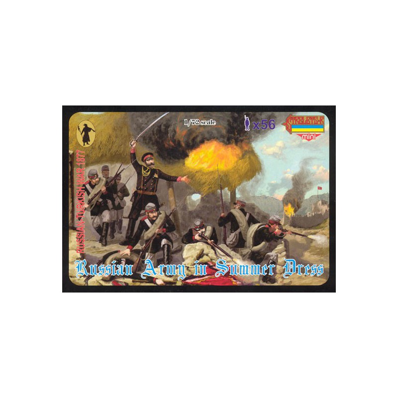 Figurine Infanterie Russe 1877 1/72