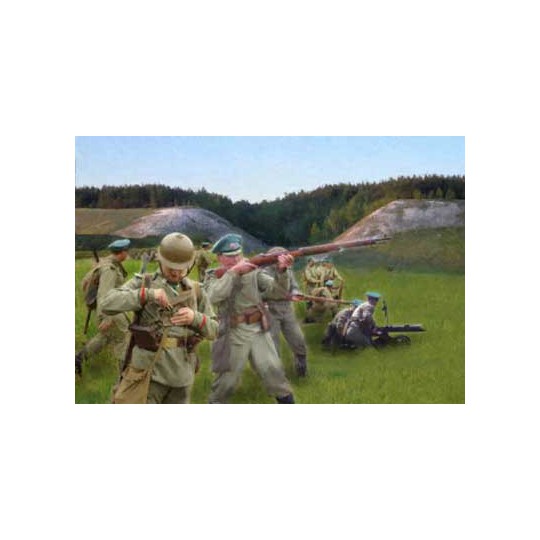 Figurine INFANTERIE RUSSE EN ETE 1/72