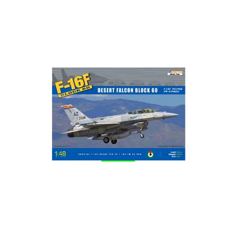 Maquette d'avion en plastique F-16F Block 601/48