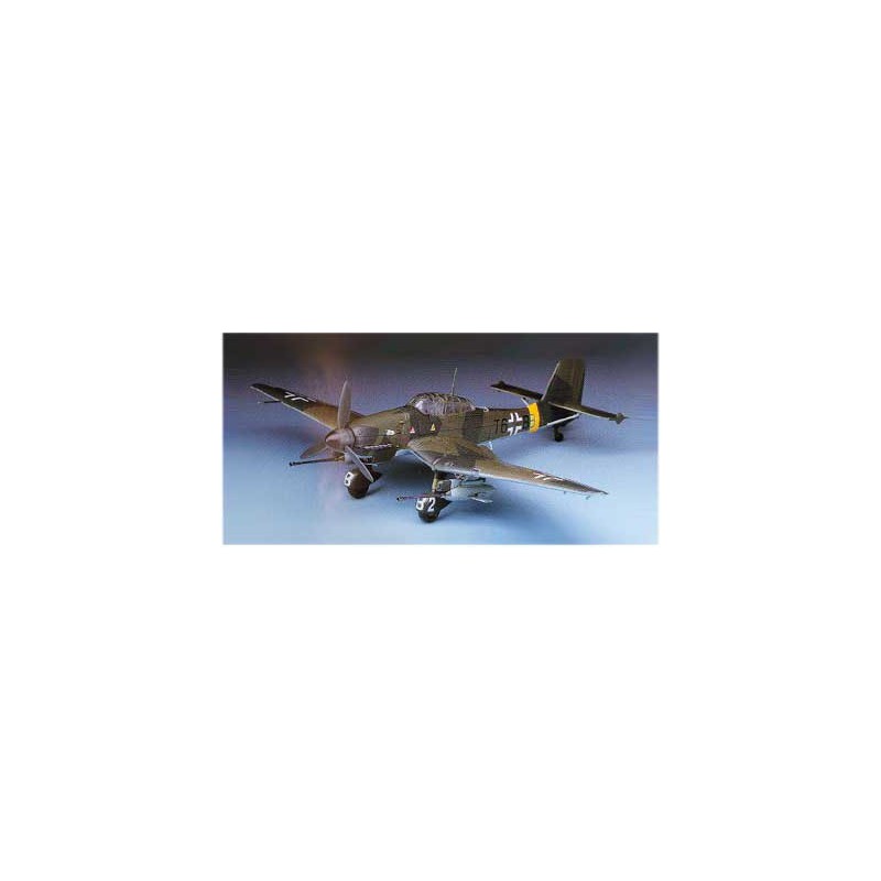 Maquette d'avion en plastique Ju-87G Stuka 1/72