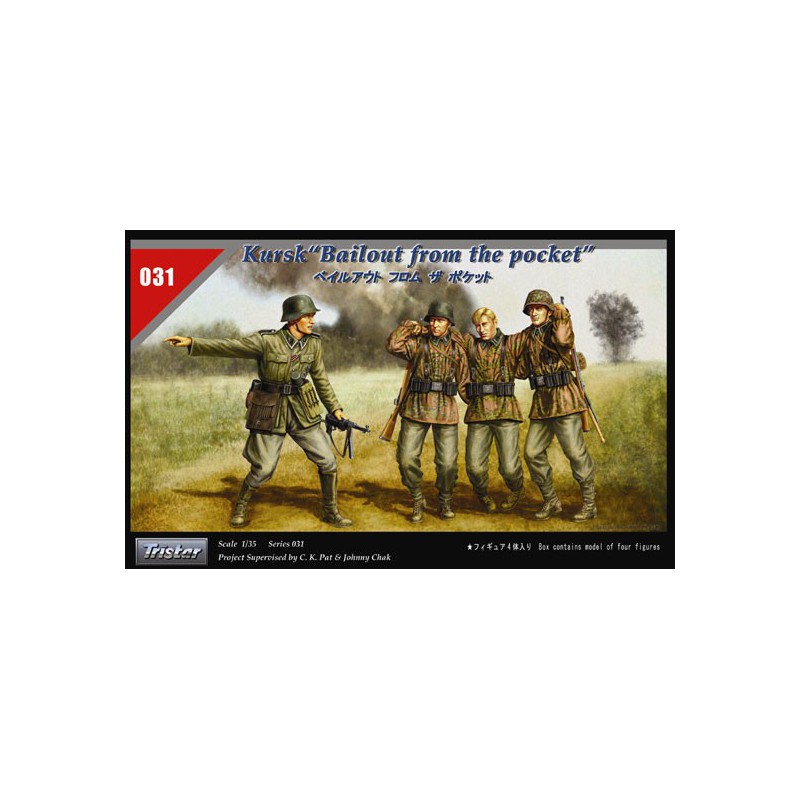 Figurine Kursk Allemands Front Est 1/35