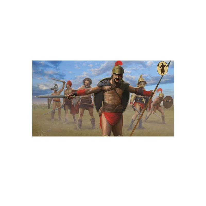 Figurine Spartacus Army Before Battle
