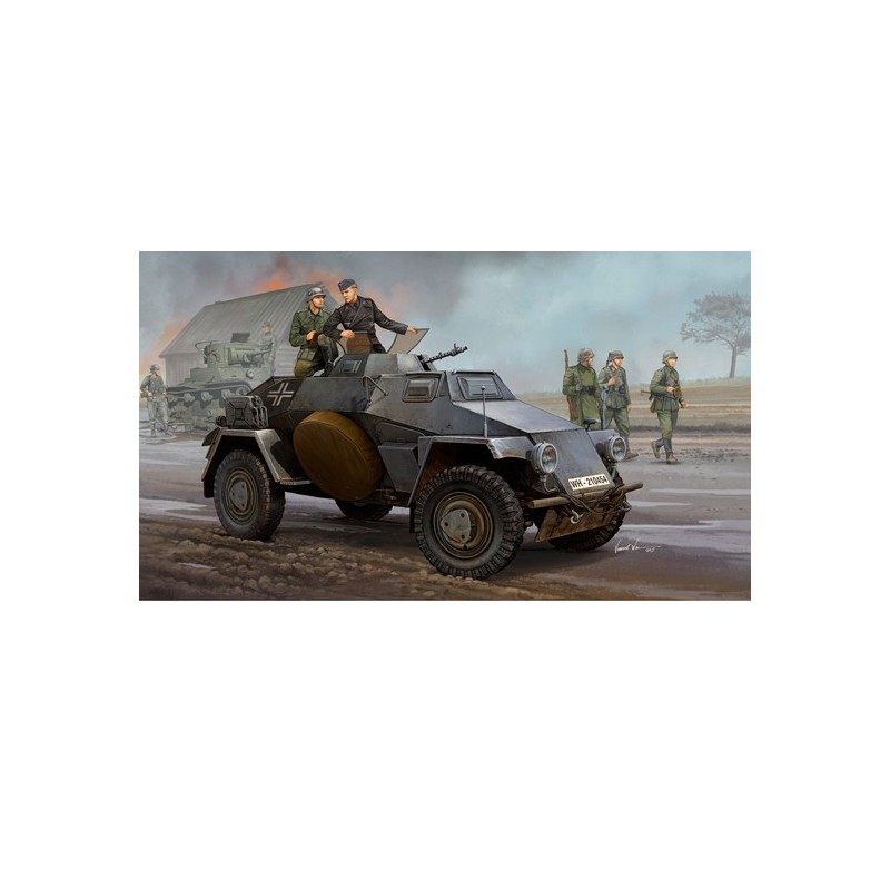 Maquette de Char en plastique SD.Kfz.221 (3rd Serie) 1/35