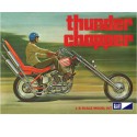 Maquette de moto en plastique Thunder Chopper Bike 1/8