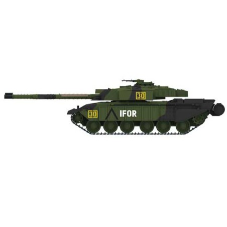 Char radiocommandé au 1/72 MBT Challenger F. R/C 1/72