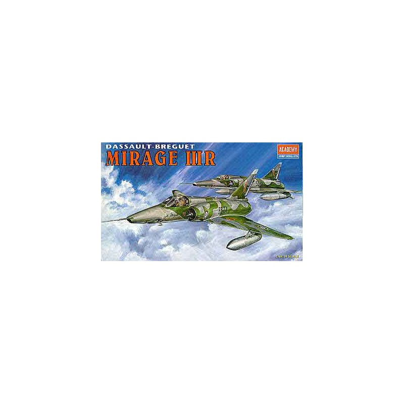 Maquette d'avion en plastique MIRAGE IIIR 1/48