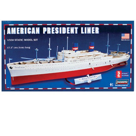 Maquette de Bateau en plastique Presidets Liner 1/350