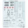 Maquette d'avion en plastique F-16D Block 52 1/48