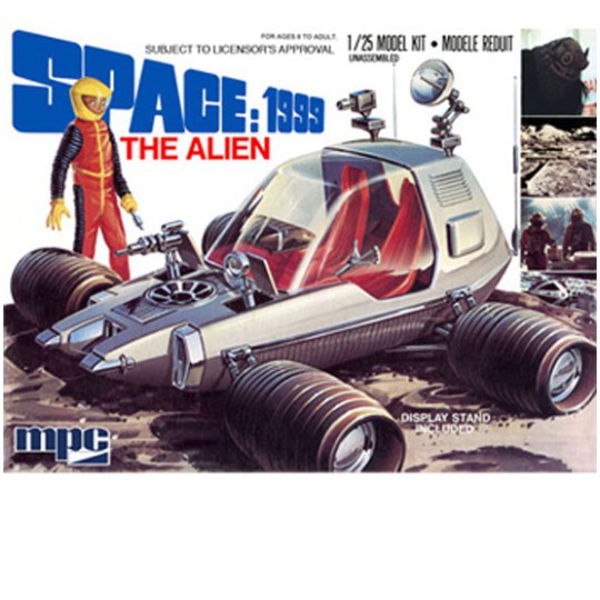 Maquette plastique de série TV Alien Moon Rover 1/25