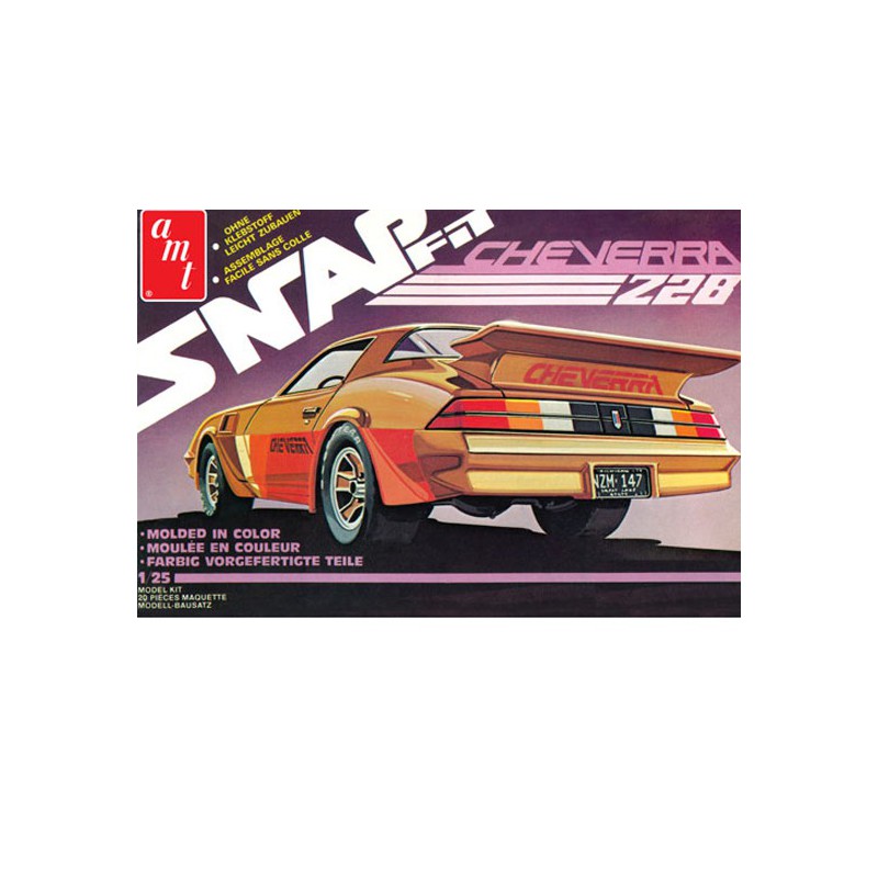 Maquette de voiture en plastique Camaro Z8 1980 1/25