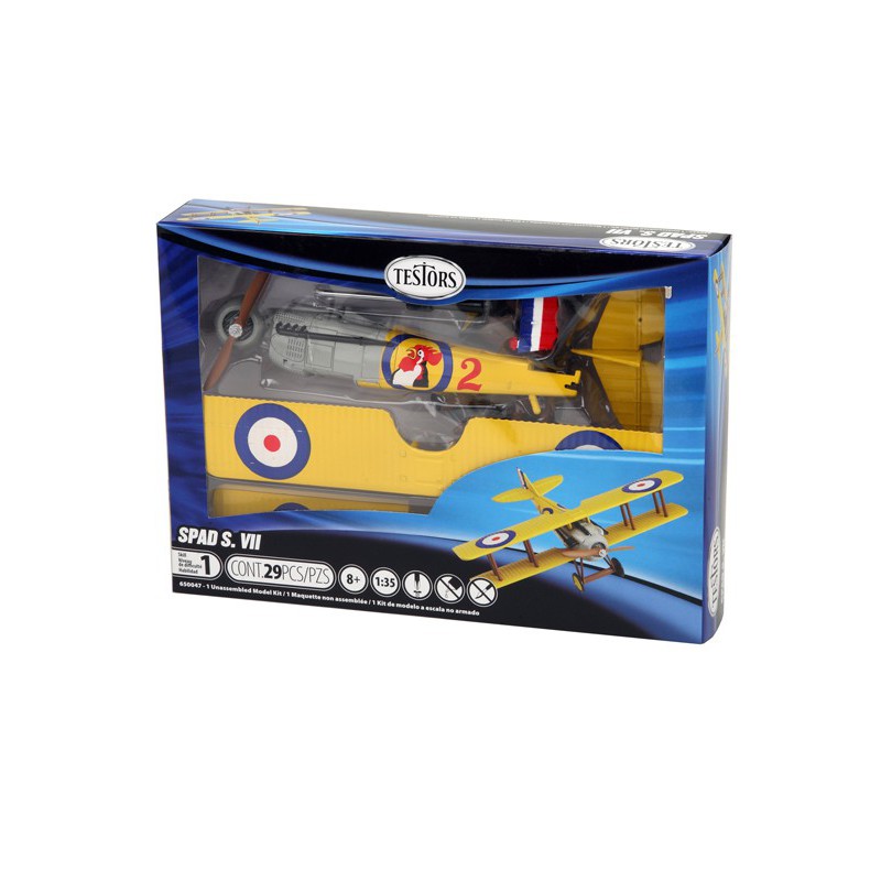 Maquette d'avion en plastique Spad S. VII 1/35