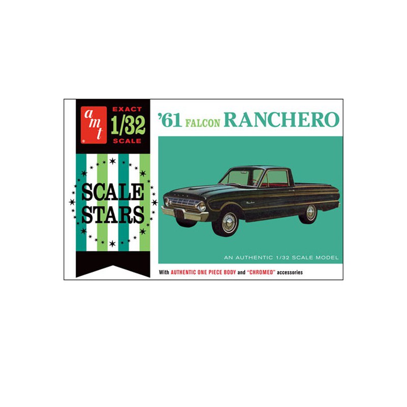 Maquette de voiture en plastique 1961 Ford Ranchero 1/32