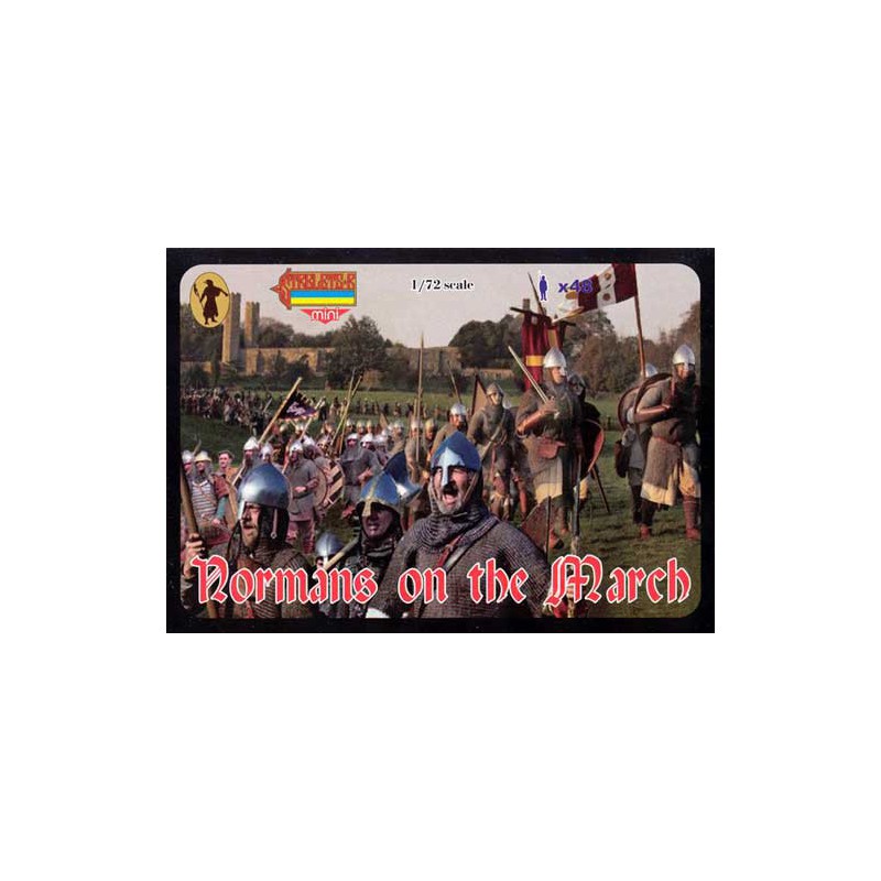 Figurine NORMANDS EN MARCHE 1/72