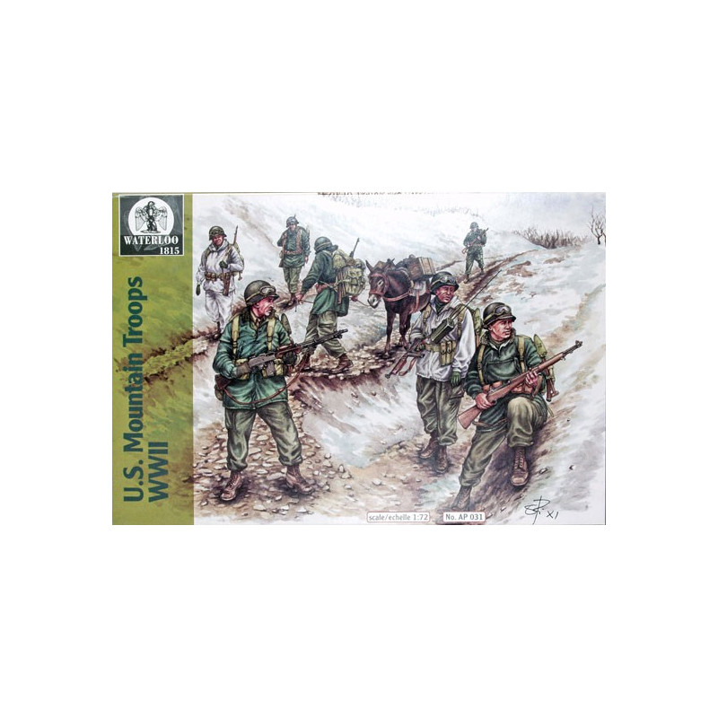 Figurine Troupes Montées US WWII1/72