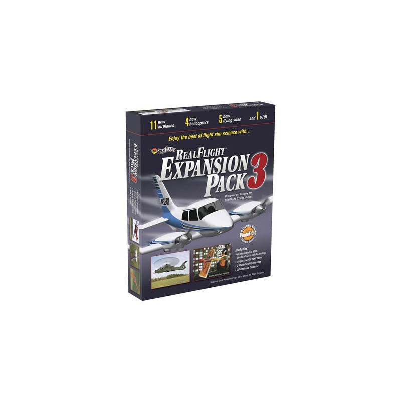 Simulateurs de vol pour avion radiocommandé EXTENSION PACK 3