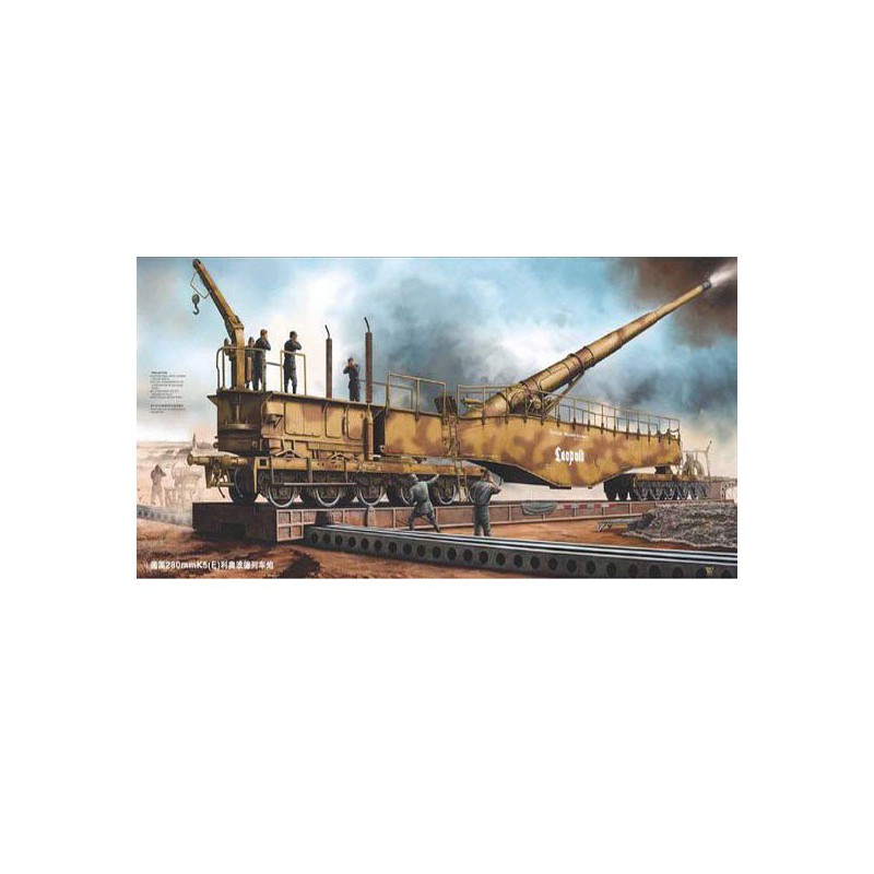 Maquette de Char en plastique LEOPOLD GERMAN K5E 280 MM