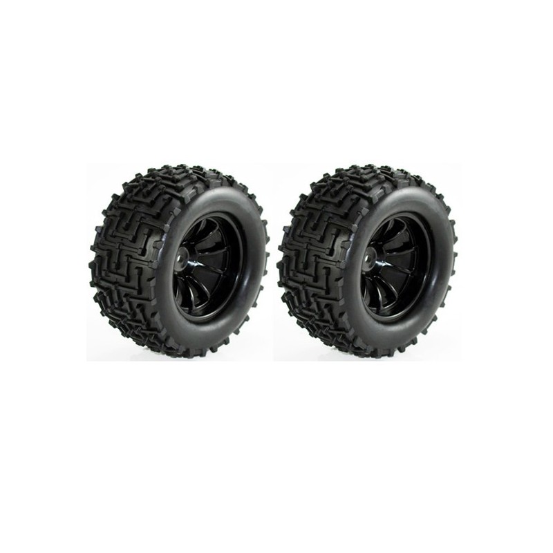 Pièce pour voiture electrique tous chemin 1/10 Roues Monster Winner 1/10