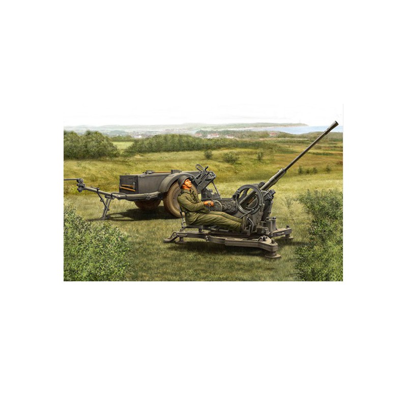 Maquette de Char en plastique 2cm Flak38 Late1/35.