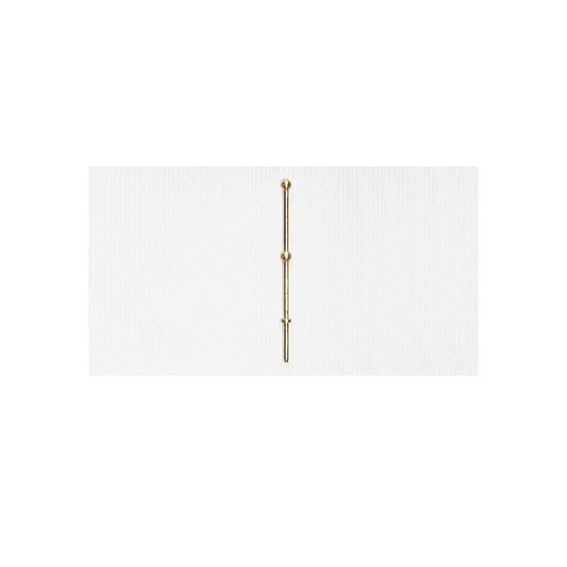 Accastillage de bateau Piliers de rambarde 25x2mm (10pcs)