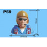 Accessoire embarqué Pilote 105 x 96 x 58 mm