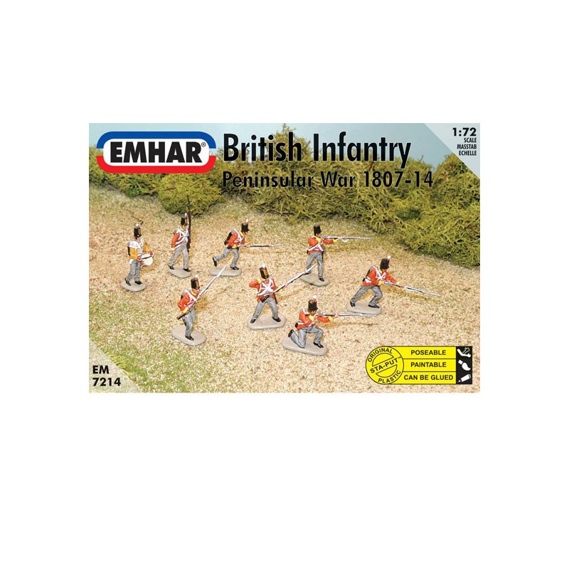 Figurine Infanterie Anglaise 1807/1814