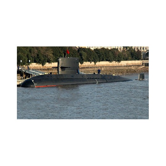 Maquette de Bateau en plastique Type 039A Yuan Class Submarine