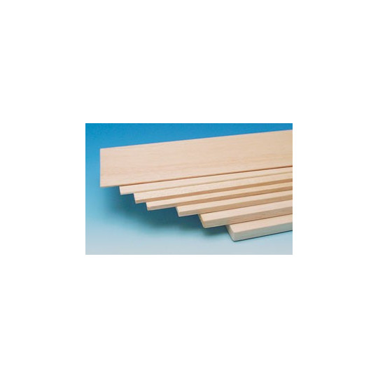 Matériau de bois PL BALSA 10x100x1000mm