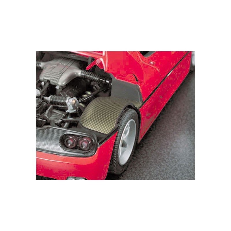 Matériaux pour maquette PLAQUE CARBON KEVLAR FINISH